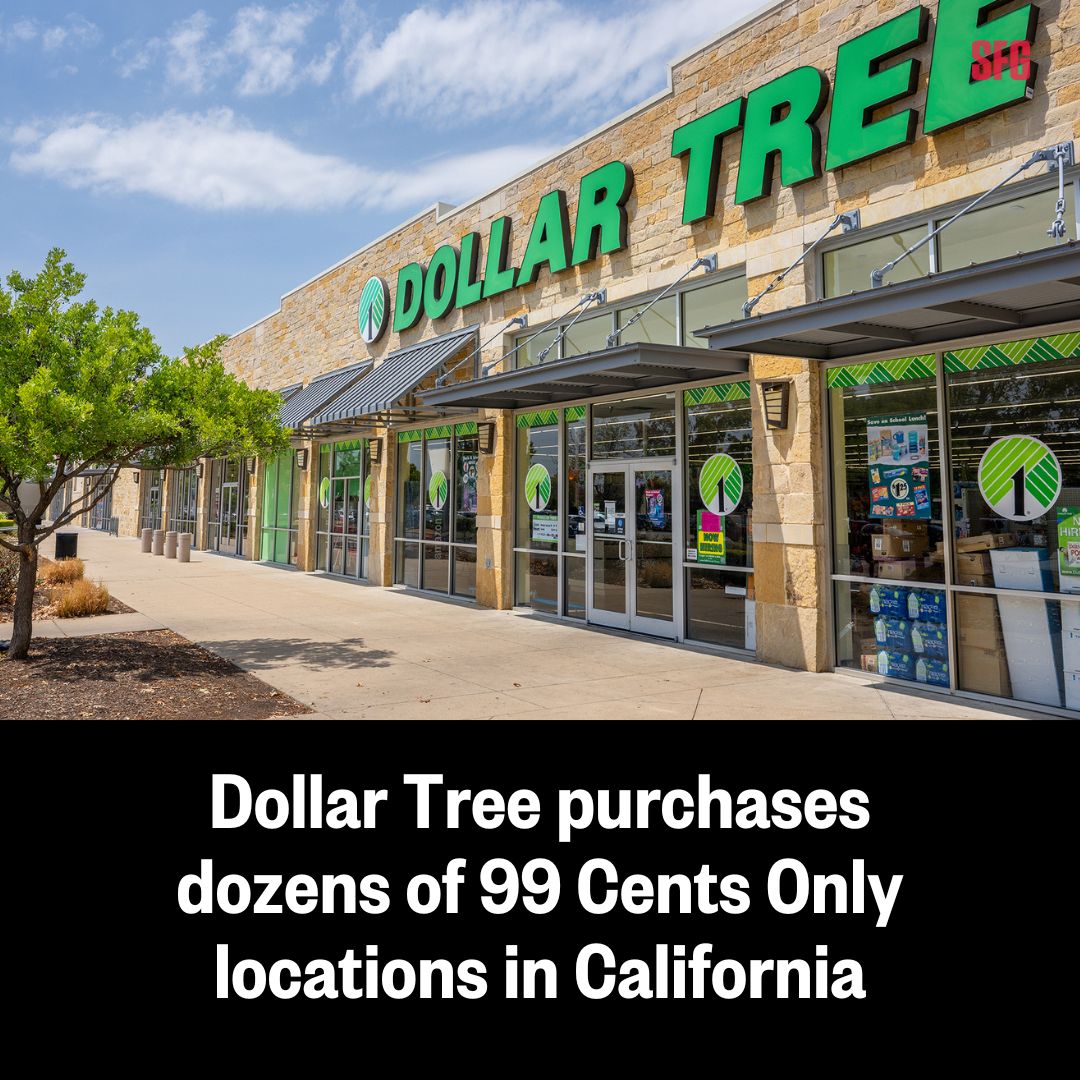 Dollar Tree announced Wednesday that it will be moving into 170 locations previously owned by 99 Cents Only stores across four states, including California.

📝: trib.al/ziDqKtf
