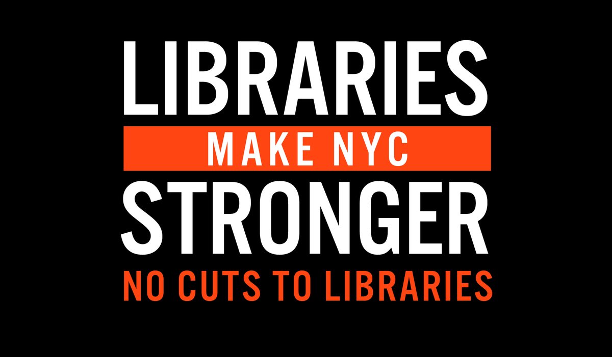 As City leaders negotiate the upcoming budget, please take a moment to urge them to reverse the proposed $58.3 million in cuts to public libraries. New Yorkers deserve better. Help us speak up for everyone who counts on us. Say #NoCutsToLibraries! queenslibrary.org/support/take-a…