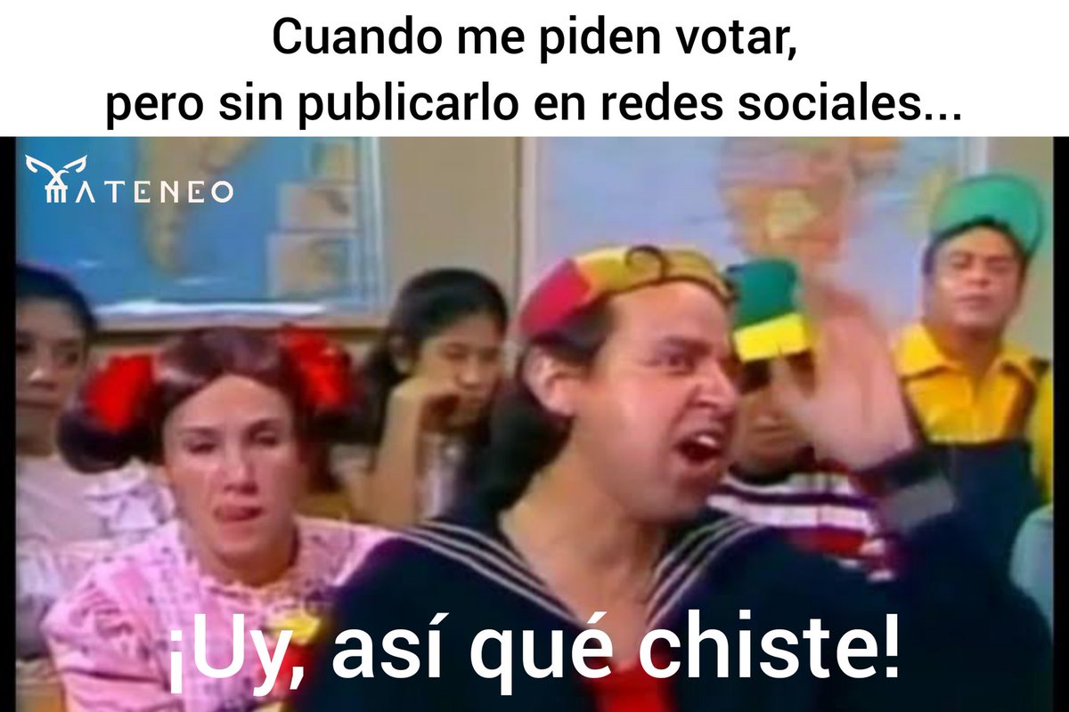 La mejor parte del día será publicar la selfie mostrando el dedo marcado con la tinta indeleble 👍🏿🗳 ✅️. 

#MemElecciones #SomosAteneo #Elecciones2024MX #ParticipaciónCiudadana2024