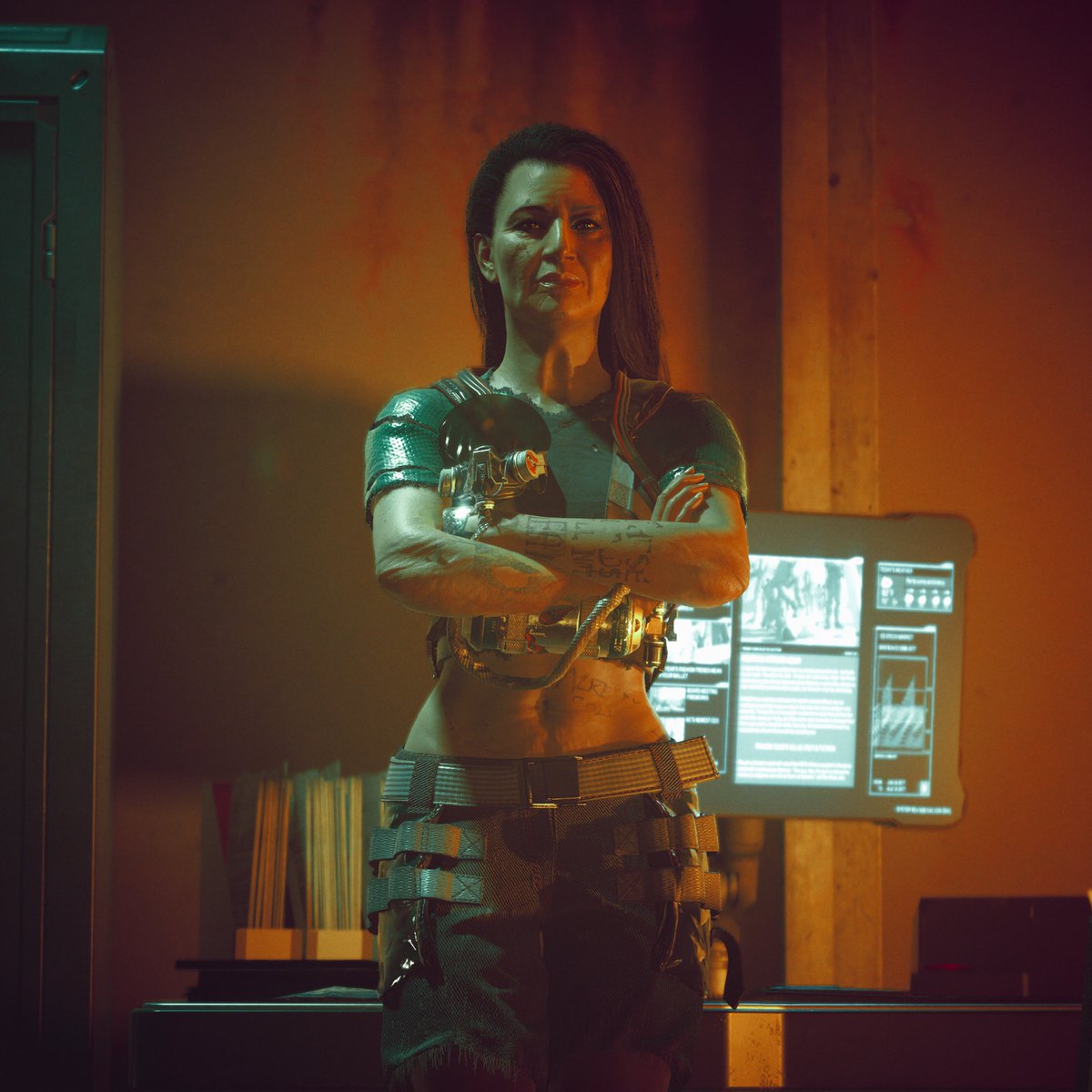 Dakota Smith . 👩‍🔧 #Cyberpunk2077 #VirtualPhotography