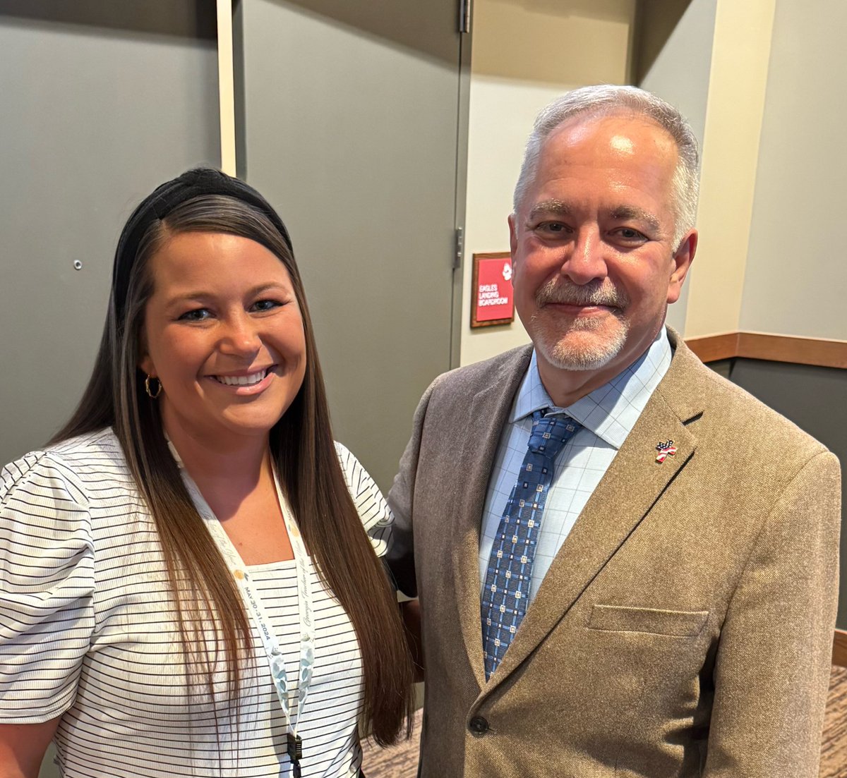 Had a great time at the Georgia District Teacher of the Year Reception this evening! I was able to meet SO many awesome teachers, sponsors, and special guests. It was an added bonus to catch up with Superintendent Woods. #spiritprideexcellence #nccaway