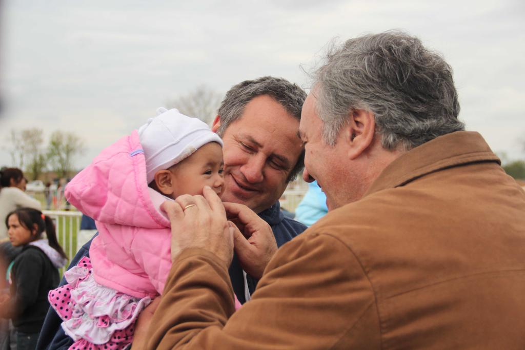 Sos mi hermano menor pero siempre fuiste mi ejemplo. De fe en Dios. De amor por la Patria. De amor por tu familia. Gracias por tu laburo enorme.