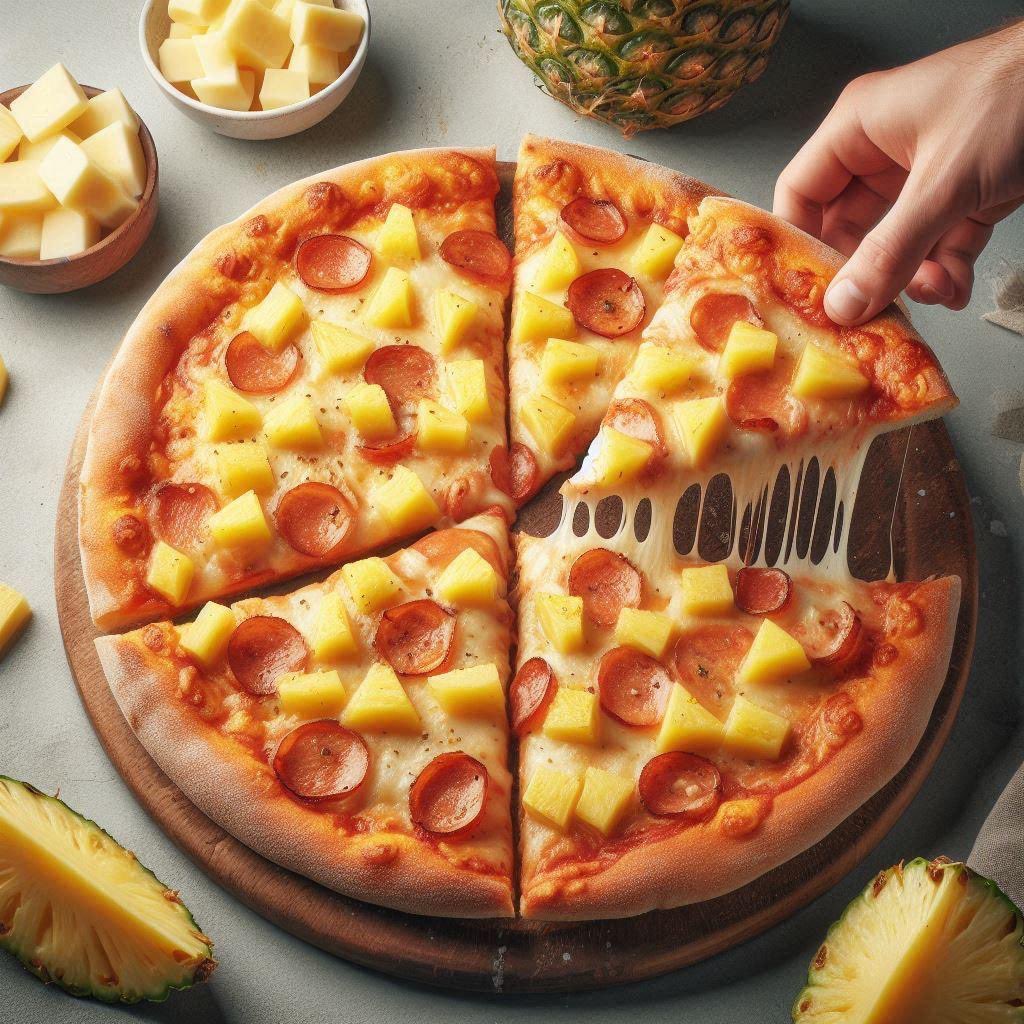 Pineapple belongs on pizza! My first time trying it was like 5 years ago, I was grossed out by the thought of pineapple being on pizza but once I took that first bite…. 😋