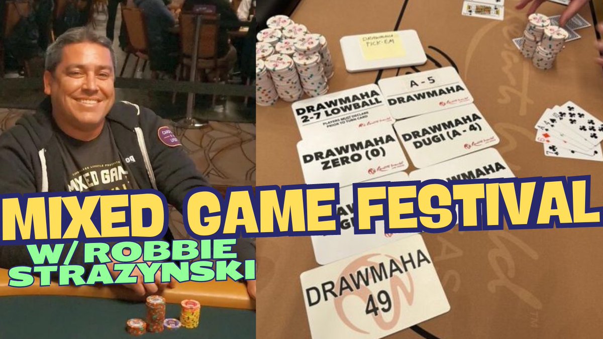 New YouTube Video
Mixed Game Festival: An Interview with Robbie Strazynski
youtu.be/fnH0iwc5fCo?si…
#youtubevideo #nerdthusiast #pokertournament #cardgames #robbiestrazynski
