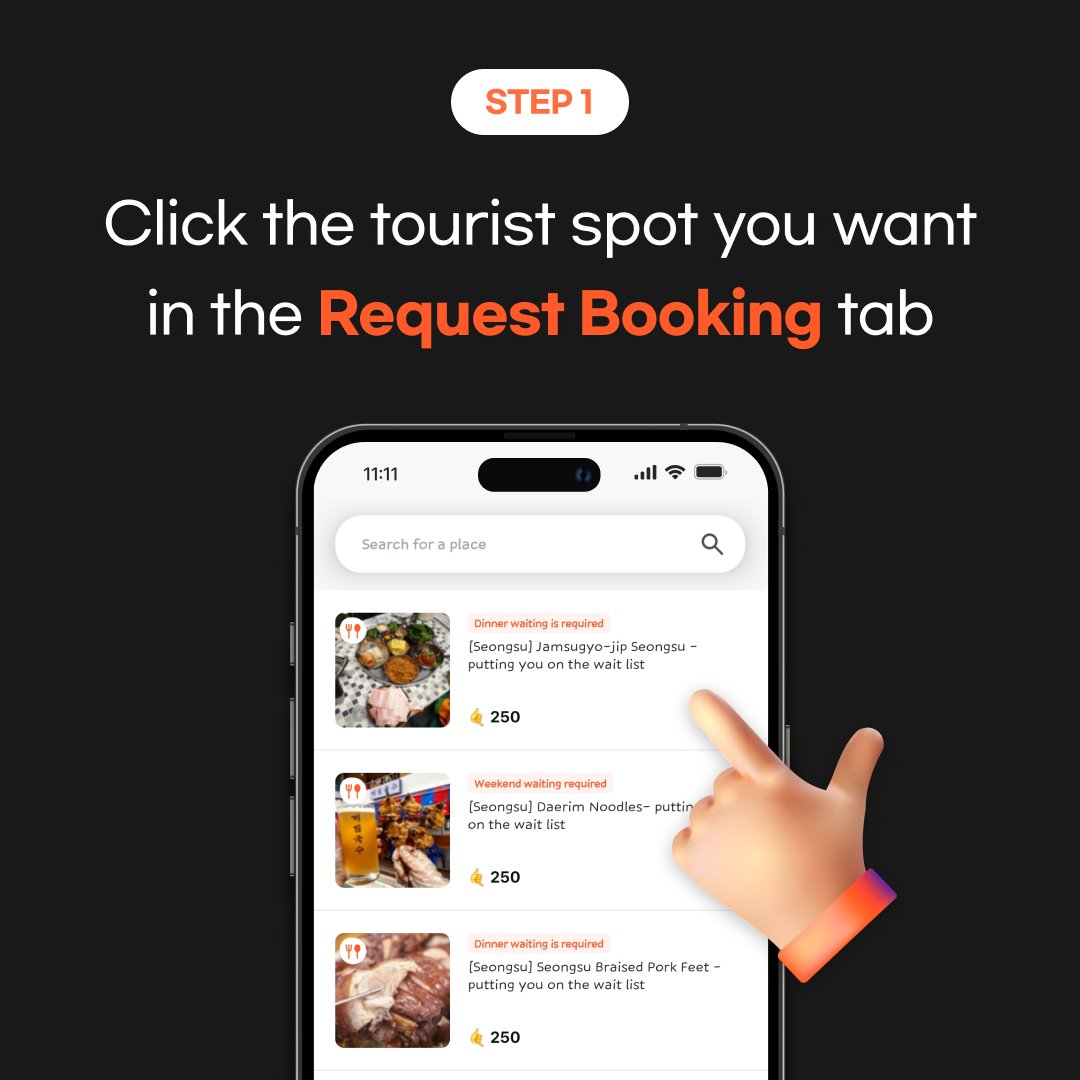 streetscaster's tweet photo. ✈️Check out our new Korean travel service.
Request Booking : A service where Street Caster makes on-site reservations for you for Seoul tourist spots.

Enjoy a trip to Seoul without waiting!🇰🇷 https://t.co/yDBUoCqhBb