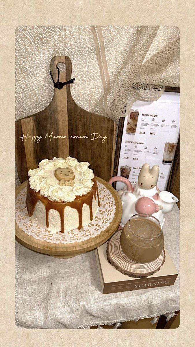 vintage_ayaka's tweet photo. マロンクリームちゃんお誕生日おめでとう.ᐟ.ᐟ
ずっと大好きで憧れの存在の女の子です𓈒𓏸︎︎︎︎
これからも大好き🧁♡
ケーキは1から手作りしました🦤 https://t.co/aM9Fz7WlCa