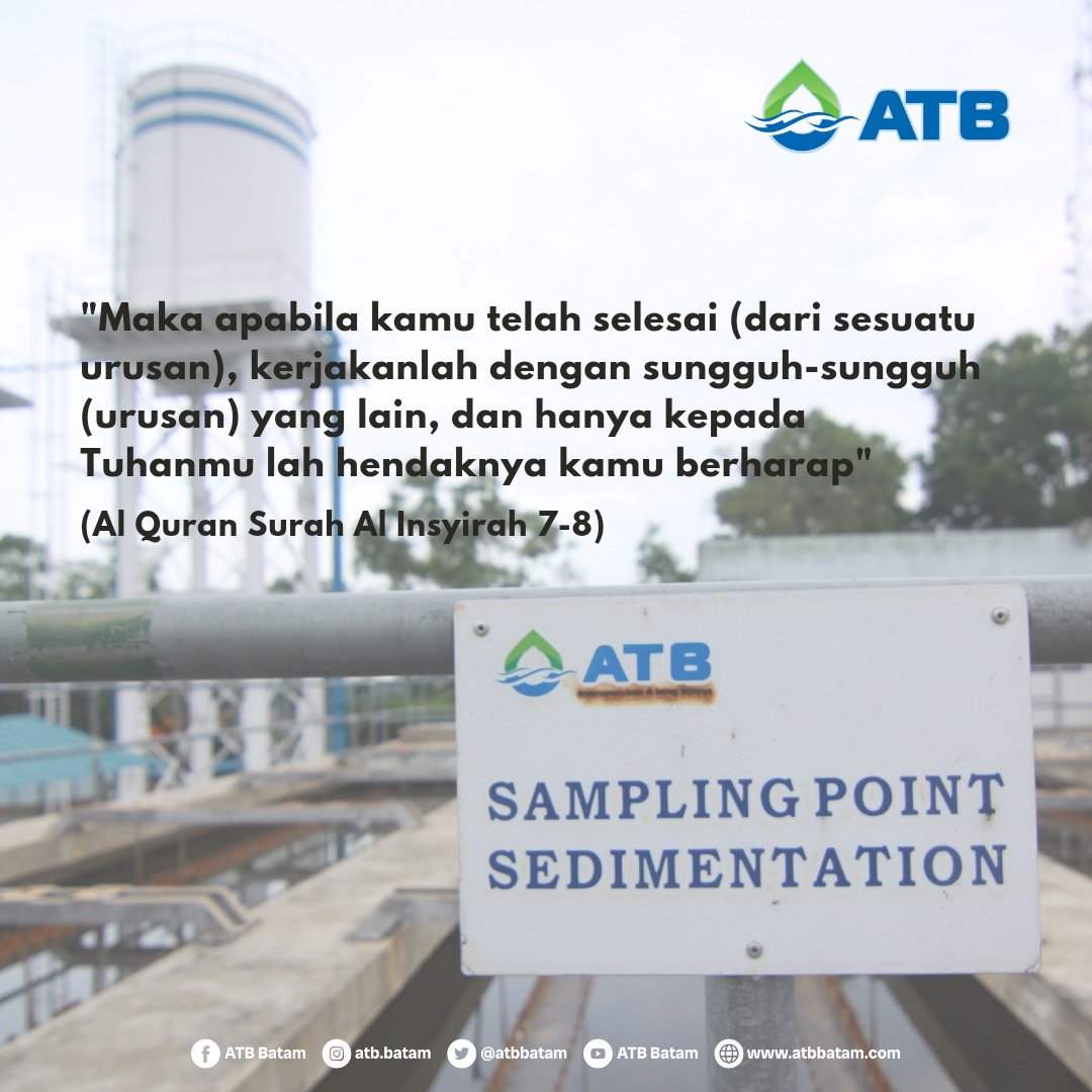 Surah Al Insyirah Ayat 7-8 mengajarkan kita untuk terus bekerja keras dengan penuh semangat dan kesungguhan serta selalu bergantung kepada Allah Subhanahu Wa Ta'ala

Semangat Jumat, Sobat! 

#MotivasiJumat #KerjaKeras