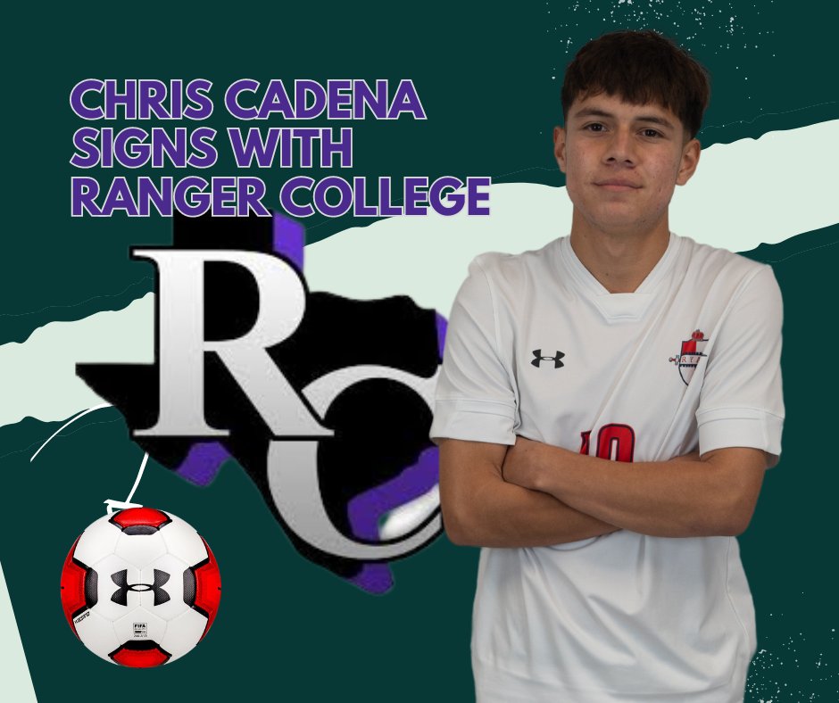 Congratulations to Chris Cadena who will be taking his talents to Ranger College! They got themselves a good one!