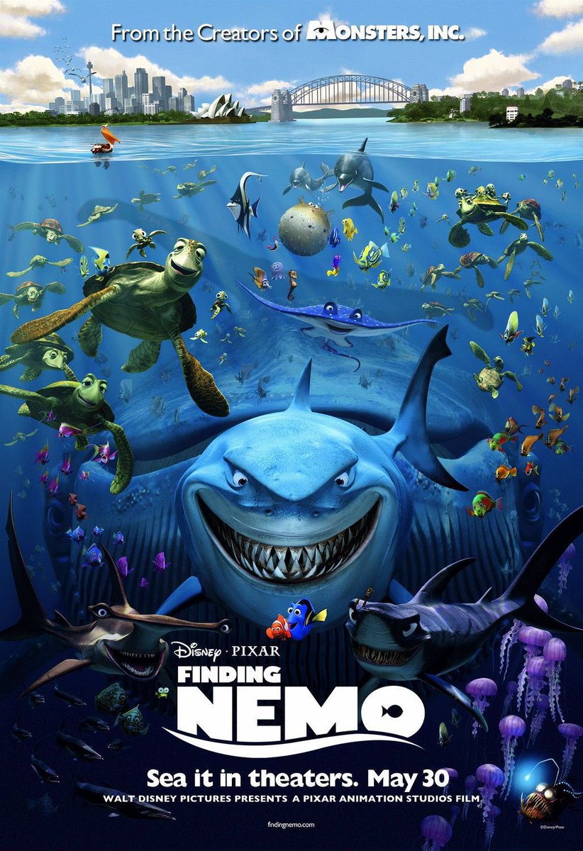 🎬 ‘Finding Nemo’ premiered in theaters 21 years ago, May 30, 2003