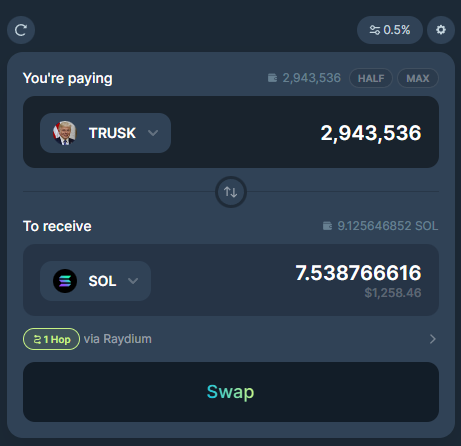 Annameannal's tweet photo. I claimed $TRUSK worth of 1250$ https://t.co/UXSEjaQZRG https://t.co/22IgEoxXuu