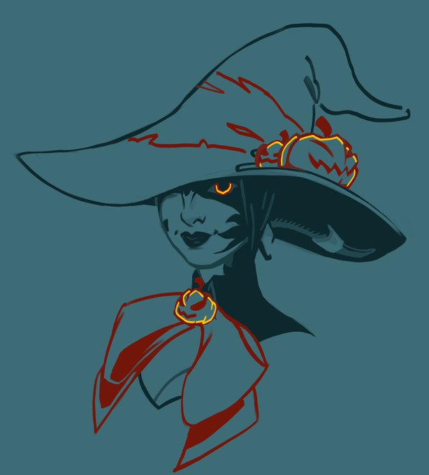 「hat witch hat」 illustration images(Latest)