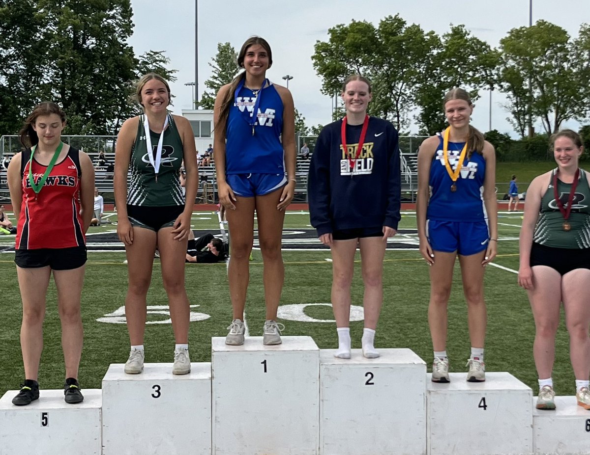 Section 6AA day 2:
2 more MN STATE BOUND events <a href="/MaggieMcCabe16/">Maggie McCabe</a> 1st in the Triple Jump <a href="/CzinanoMallory/">Mallory Czinano</a> 1st in the Shot Put!
