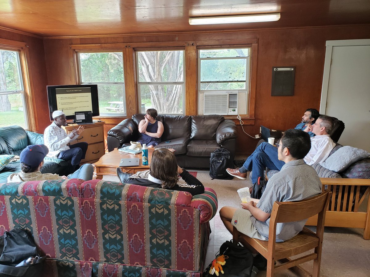 UtpalSmart's tweet photo. Succefully wrapped up our first cross-disciplinary brainstorming session (at beautiful UCamp) for establishing an NSF CREST Bioinformatics Center at TXSTATE. Thank you everyone who participated, and we look forward to materializing this exciting project! #BIGDATA #BIOLOGY #STEM https://t.co/kEih00896Q