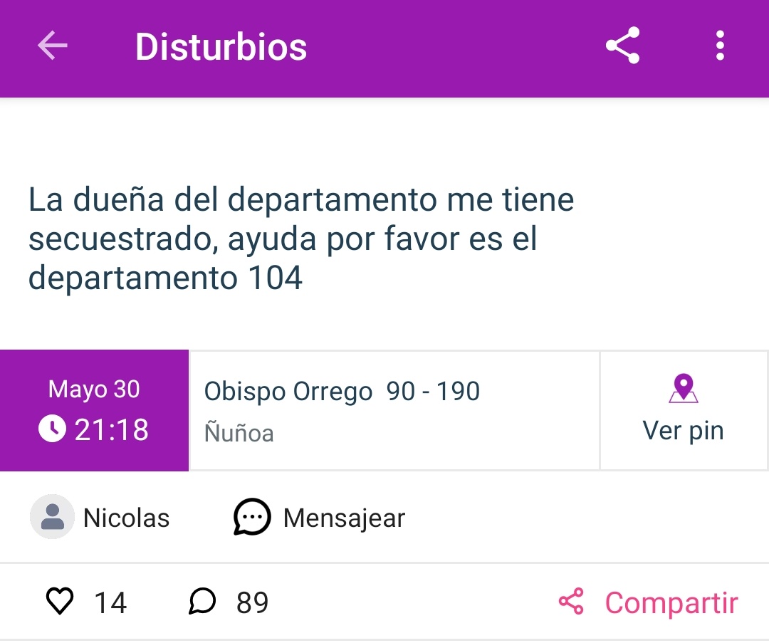 Llegó este reporte en SoSafe hace unos minutos 😯