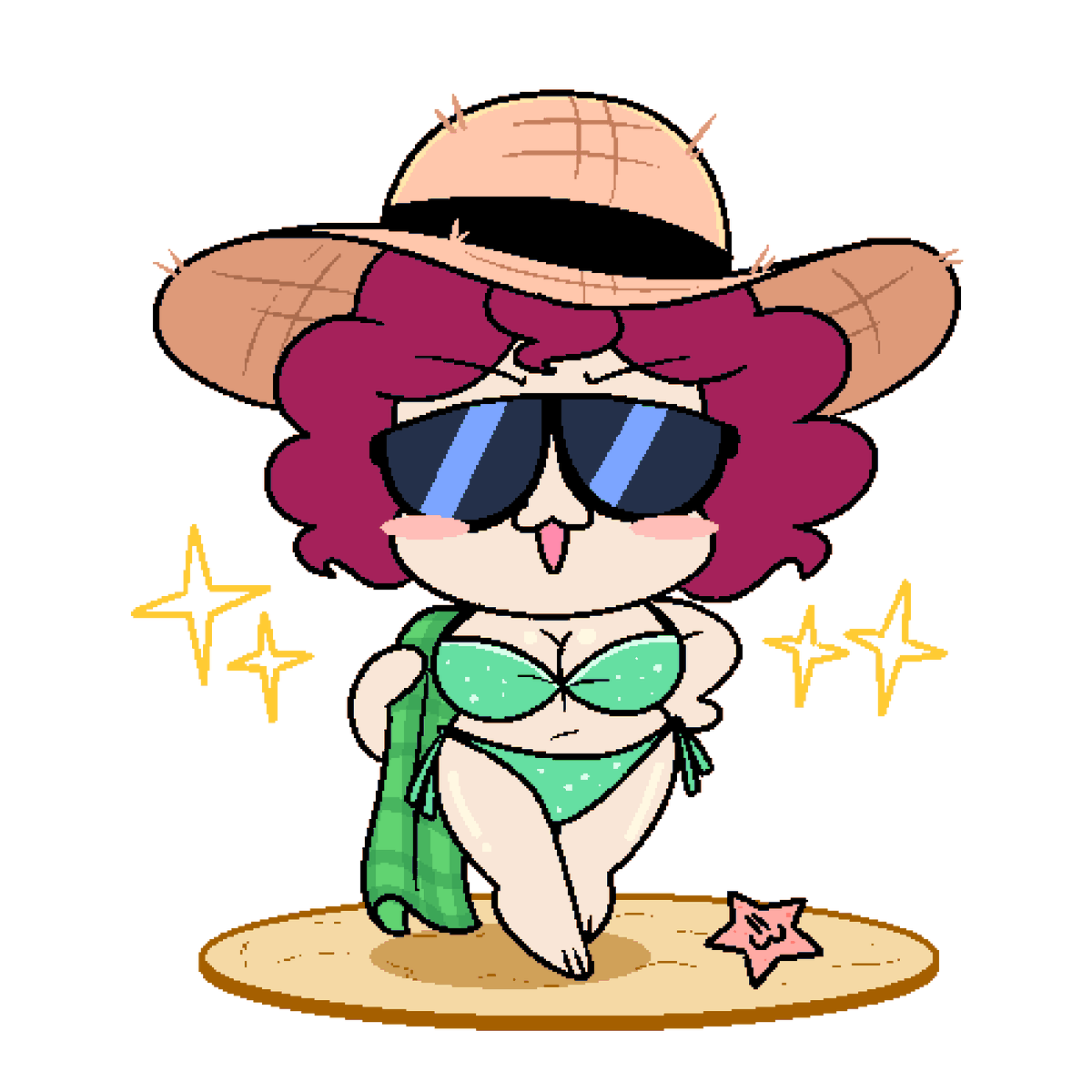 LilMissHoohoo's tweet photo. Beach day! :3c https://t.co/28msPsKuIw