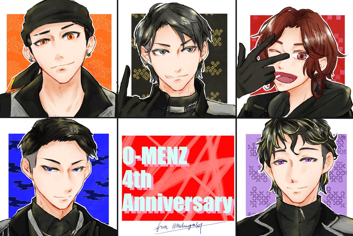 #OMENZ周年祭
#o_menz4周年
#o_menz
#o_menzFA

o-menz4周年おめでとうございます!
いつも元気や感動をくれるo-menzが大好きです!
感謝を込めて。 