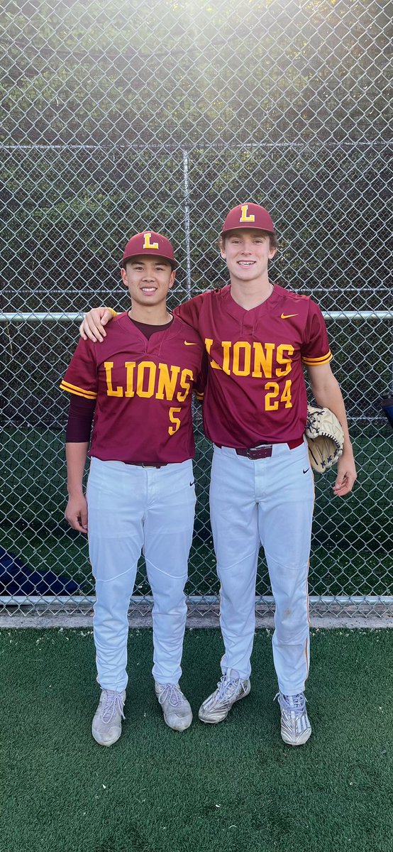 LakesideLionsBA's tweet photo. Congrats to Tilden H. and Teddy T. for representing Lakeside today at the Metro League All-Star Game! #GOLIONS https://t.co/S5mmR9nIVz