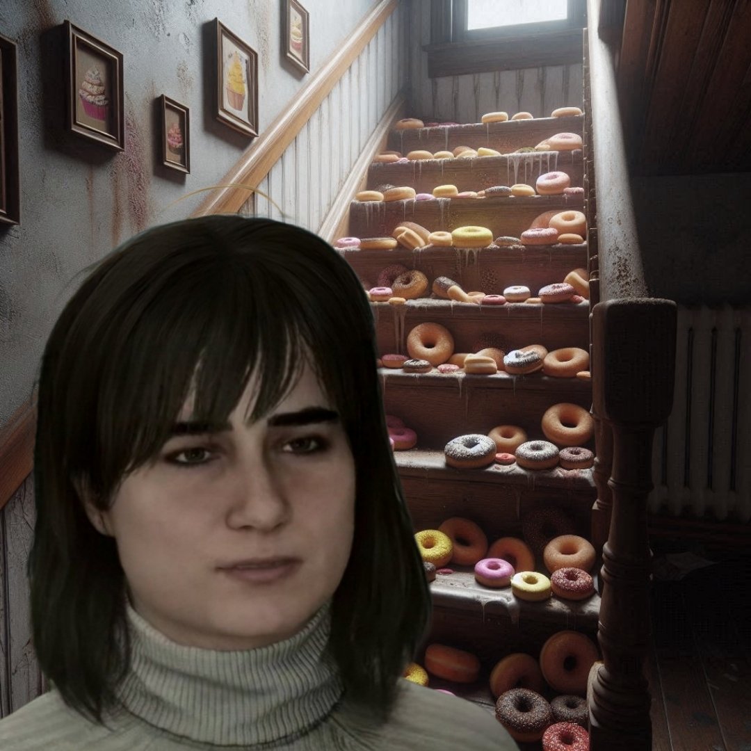 "You see it too? ...For me, it's always like this."