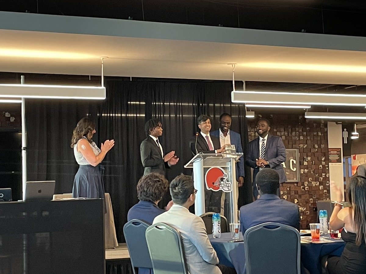Justin Lathia, PhD 🧠🕺🏽 (@justinlathia) on Twitter photo Exciting night at the Cleveland school for science and medicine fundraiser. Thrilled to be in the audience to watch <a href="/derrick_obiri/">Derrick Obiri-Yeboah</a> and other neurosurgery residents, including <a href="/JosieVolovetz/">Josie Volovetz, MD</a> be recognized for their efforts teaching the students about neurosurgery <a href="/CleClinicNS/">Cleveland Clinic Neurosurgery</a> Exciting night at the Cleveland school for science and medicine fundraiser. Thrilled to be in the audience to watch <a href="/derrick_obiri/">Derrick Obiri-Yeboah</a> and other neurosurgery residents, including <a href="/JosieVolovetz/">Josie Volovetz, MD</a> be recognized for their efforts teaching the students about neurosurgery <a href="/CleClinicNS/">Cleveland Clinic Neurosurgery</a>