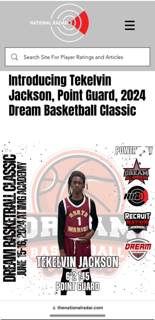 Tremendous student athlete! Go represent #Zone6

Full article: thenationalradar.com/post/introduci…