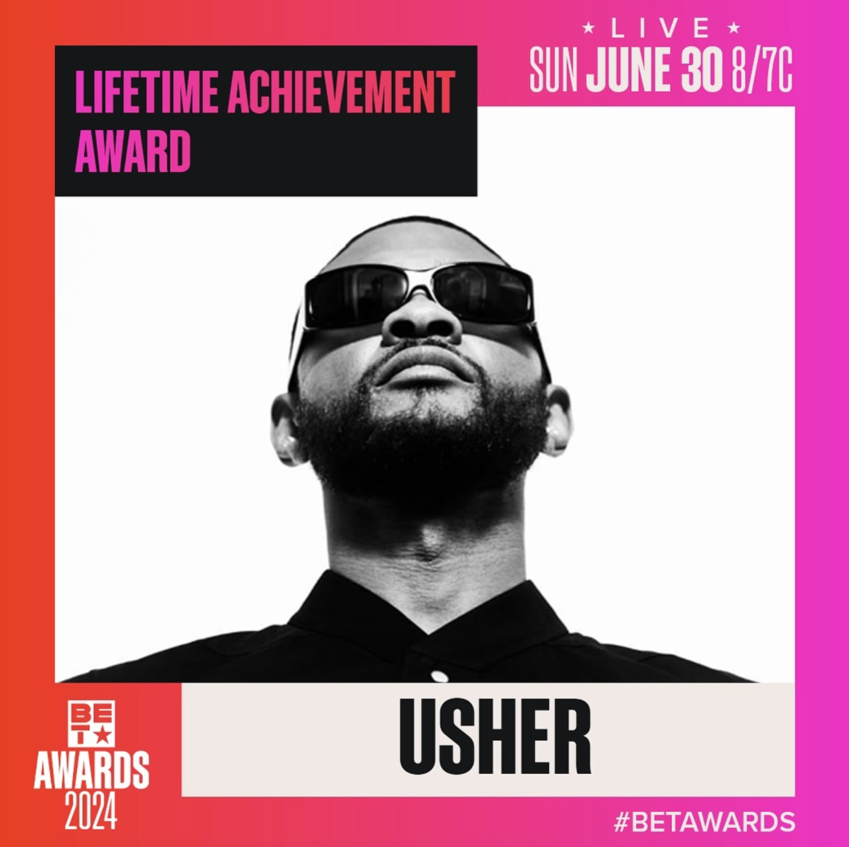 Grammy Award-winning global entertainment icon, Usher, will be honored with the Lifetime Achievement BET Award at the BET Awards 2024.🎉🎶🖤🍦 bit.ly/3UW6scI

#Usher #LifetimeAchievementAward #BETAwards #IceCreamConvos