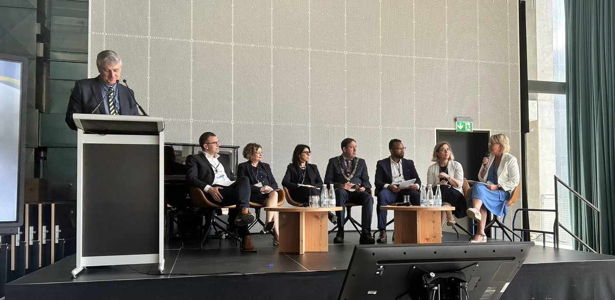 Our NSC President, Cllr. Elisabet Babic spoke at a session on cities’ missions to restore our oceans & waters during #EMD2024 🌊 Listening to the interventions by each of the five EMD cities, it is clear that #coastalcommunities across Europe share the same challenges.