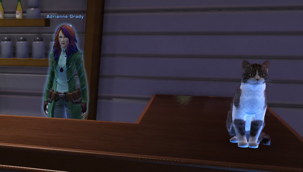 trekonlinewiki's tweet photo. Just spotted a new NPC on The Captain's Table, Adrianne Grady (who I believe is @xatrian here!)

She's one of a few NPCs added recently to immortalise the Cryptic developers and their friends/family in the game. https://t.co/XoJiXYWoUb