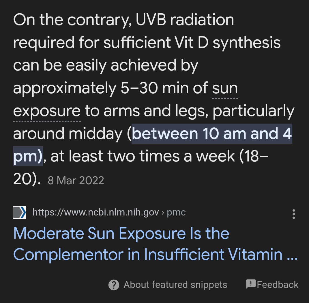 hrhairil's tweet photo. Nasihat yang baik. 

Tapi Vitamin D tak ada waktu pagi. Hanya antara 10AM - 4PM waktu UVB ada dan paling tinggi. Habis bila Asar masuk.

Pagi Syuruk hanya Infrared. Masuk Dhuha hanya ada UVA. https://t.co/hHepwfFn9L