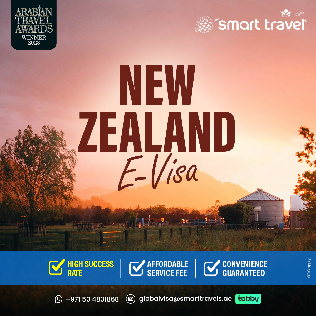 Where dreams take flight and visas come to life! Begin your New Zealand journey with Smart Travel today!
.
.
.
#SmartTravel #newzealand #NewZealandVisa #VisaServices