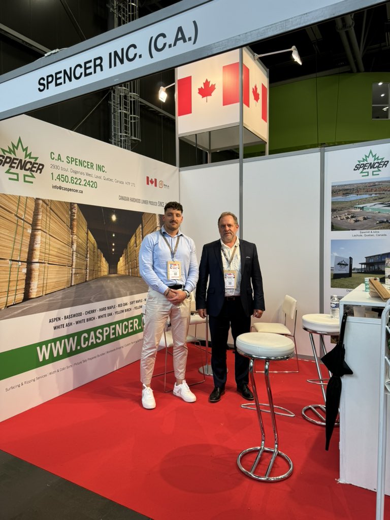 spencerlumber's tweet photo. Great week in Nantes, France for the Carrefour International du Bois! 🇫🇷 https://t.co/JVSbvX72IL