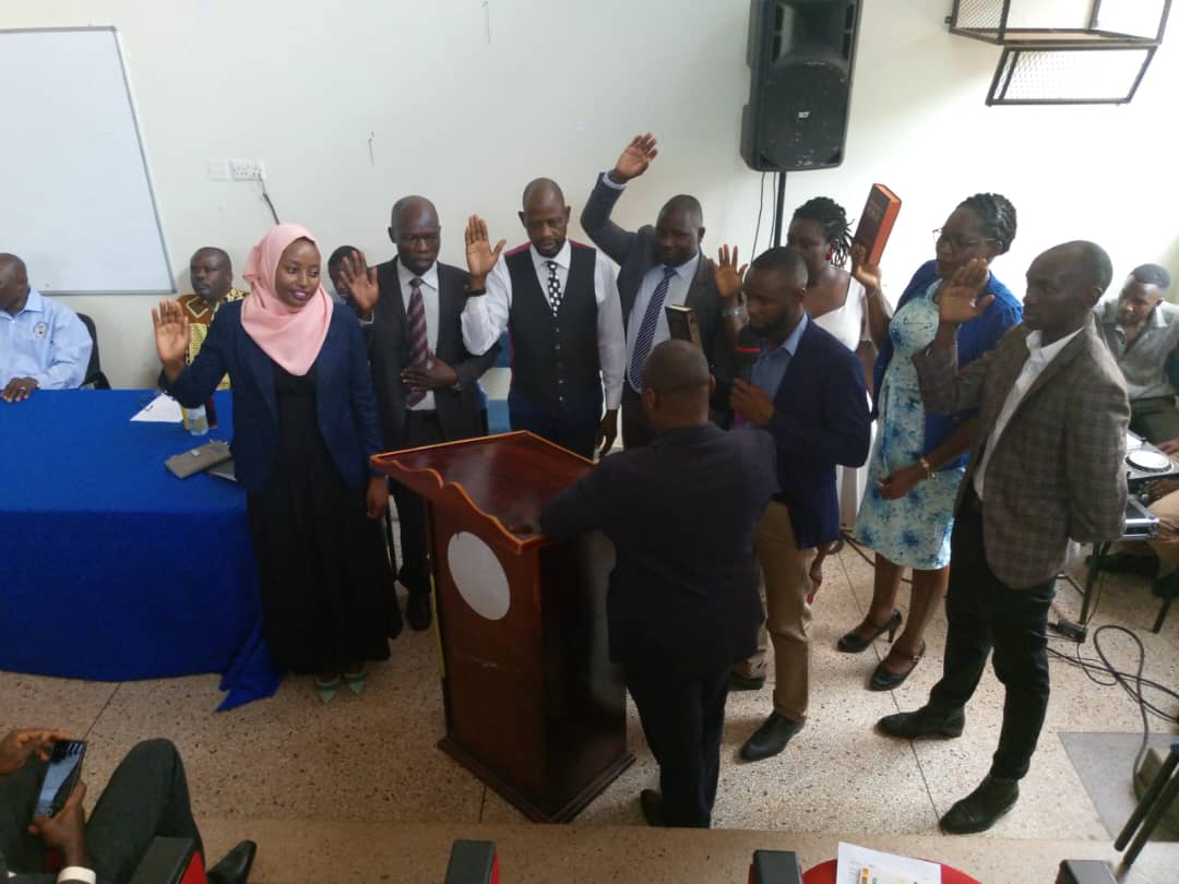 The handover and swearing in of the new Executive for the MUBS Senior Administrative Staff Association went on well. I am happy to inform you that I was appointed as the Deputy General Secretary for the association. @mubs_unit @OfficialMubs @usmissionuganda @YALIRLCAlumniUg