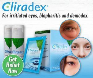 If you suffer from dry, itchy or irritated eyes due to Dry Eyes, Demodex or Blepharitis get amazing relief with Cliradex Towelettes or Light Foam with 4-Terpineol (T40) ~ $15 OFF on 2 Light Foam #Coupon, ends 5/31 ~ 10% Off Coupon w/ #Code couponinfoweb.com/cliradex-deals/