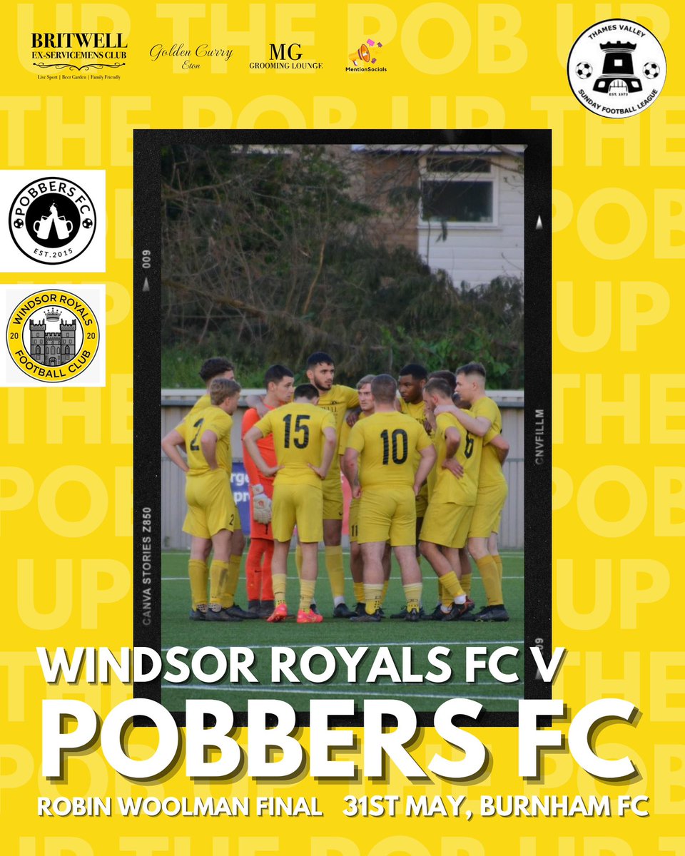 Pobbers FC (@pobbersfc) on Twitter photo ⚽️‼️It’s Matchday‼️⚽️
7.30 kick off at <a href="/BurnhamFC1878/">Burnham Football Club</a> against <a href="/WindsorRoyalsFC/">Windsor Royals FC</a>
Bound to be a great game as usual against tough opposition
The support up to this point has been unreal and would love to see everyone out one last time pushing the boys on
#UpThePobbers ⚽️‼️It’s Matchday‼️⚽️
7.30 kick off at <a href="/BurnhamFC1878/">Burnham Football Club</a> against <a href="/WindsorRoyalsFC/">Windsor Royals FC</a>
Bound to be a great game as usual against tough opposition
The support up to this point has been unreal and would love to see everyone out one last time pushing the boys on
#UpThePobbers