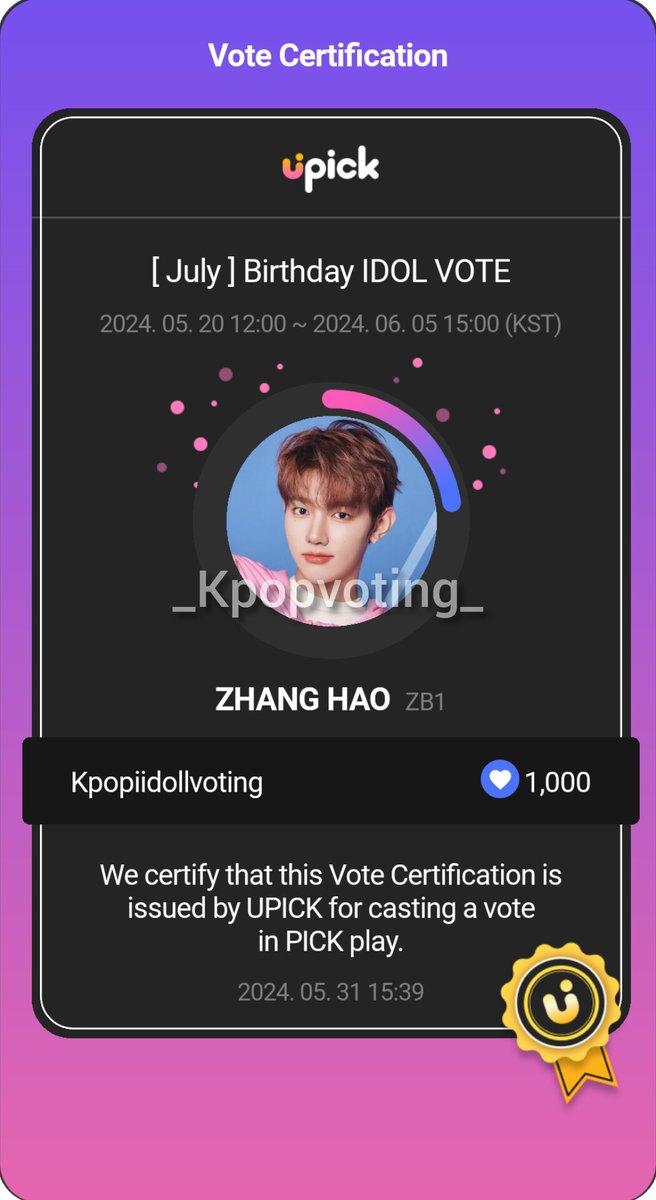 Kpopvotes_ tweet media