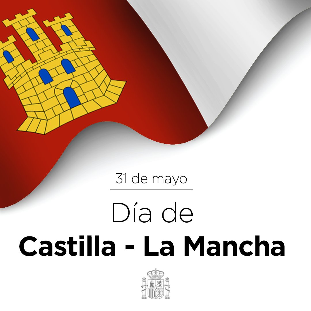 sanchezcastejon's tweet photo. Tierra de gigantes, Castilla-La Mancha mezcla cultura, gastronomía, patrimonio y la cercanía de su gente.

"Al bien hacer jamás le falta premio", escribió Cervantes.

¡Feliz #DíaDeCastillaLaMancha! https://t.co/A9n860LLoT