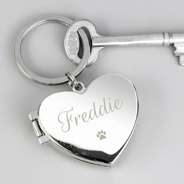 For the pet lover or for someone who may have lost a much loved pet, this locket keyring will be personalised with their name & has space inside for 2 small photos  lilybluestore.com/products/perso…

#pawprint #pets #dogs #giftideas #mhhsbd #earlybiz
