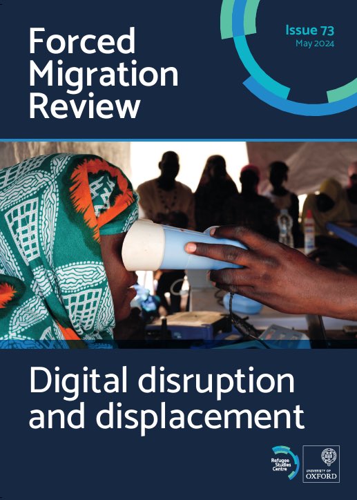 Amanda Alencar (@mandypazalencar) on Twitter photo New <a href="/FMReview/">Forced Migration Review</a> issue on Digital Disruption and Displacement is out! Thanks to the editors for putting this great collection together. Links to all articles here: fmreview.org <a href="/MarieGodin001/">Marie Godin</a> @DeryaOzkul New <a href="/FMReview/">Forced Migration Review</a> issue on Digital Disruption and Displacement is out! Thanks to the editors for putting this great collection together. Links to all articles here: fmreview.org <a href="/MarieGodin001/">Marie Godin</a> @DeryaOzkul