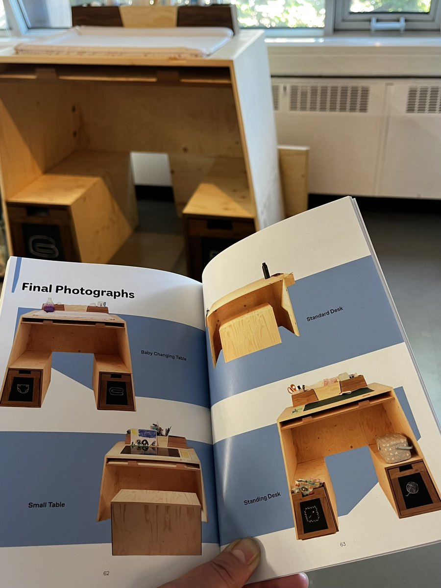 SaskiaGrassie's tweet image. Wonderful multifunctional Growing Furniture: Taku-Teburu by Abi Wilson adapts to the child’s needs starting from baby change &amp;amp; transforming to various configurations for play, creativity &amp;amp; work. Abi can be found on Instagram @abbimwhonours #ProductDesign #DJCADDegreeShow