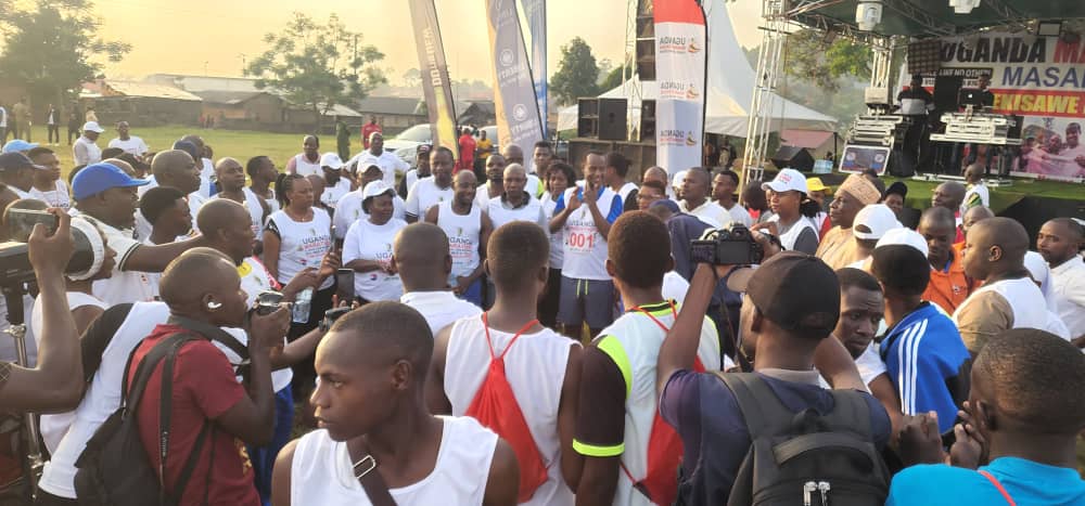 HonNdiwalana's tweet photo. Mukulikeyo mumisinde gy'okuzimba ekisaawe kya Buddu.
Today, I joined the Pokino of Masaka and Omulangira Wassajja in launching the marathon dedicated to building Buddu Stadium. I warmly welcome back all the participants who ran with us for this noble cause. #SupportSports #Buddu https://t.co/FNTd6nwbnf