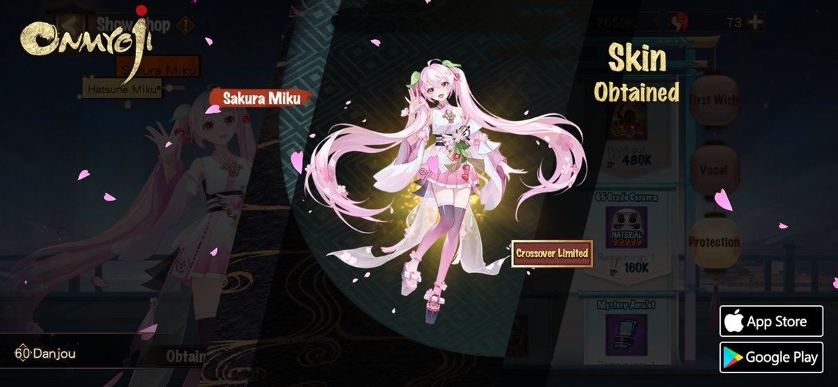 N0MFUE's tweet photo. ....ain't got her yet but I guess the skin is a consolation lol...!? 

#nomfue #danjouamegakure #onmyoji #siiso https://t.co/0pkem0jIgC