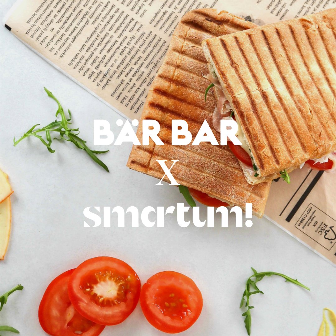 Miltä kuulostaa piknik-lounas auringossa? 😋🥖 Tiesithän, että Smartumin lounasedulla voit maksaa myös Bär Barin tuotteita? Tsekkaa uutuustuote Good Parma Sandwich ja hyödynnä lounastarjous!  #smartum #bärbar