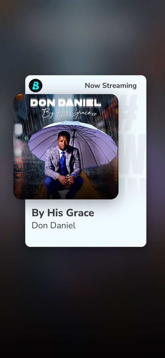 Listen to By His Grace by Don Daniel on Boomplay. boomplay.com/share/music/97…