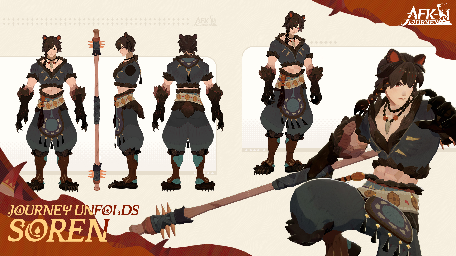 AFK Journey on X: &ldquo;Soren, the steadfast warrior of the Uru Clan 