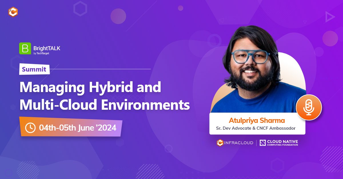 We're delighted to announce that @TheTechMaharaj will be presenting a session at @BrightTALK summit😃 He'll reveal the strategies for enforcing consistent security policies across all clusters & components in a multi-cluster setup☁️☁️ Register here👇 brighttalk.com/webcast/679/61…