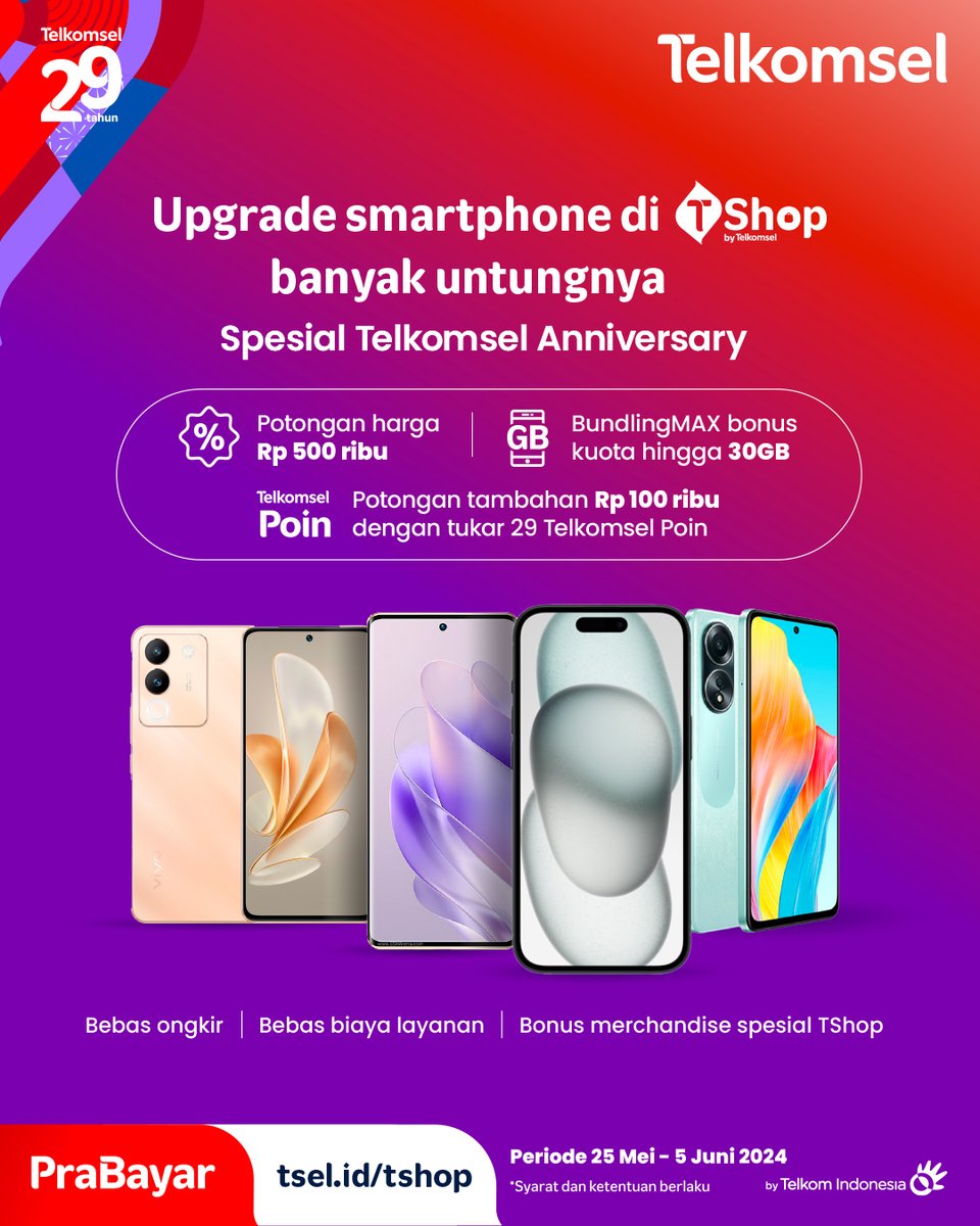 Telkomsel tweet media