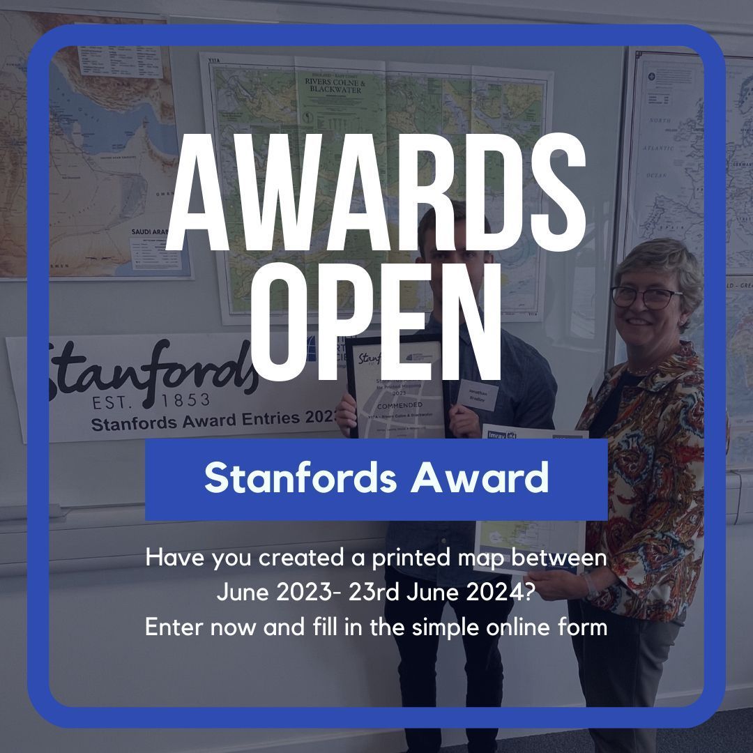 Been busy making maps this last year? Then we have the best place to show them off with the BCS Annual Awards 2024 - entry forms now live! (Until 23rd June)
If you have a printed map to share then enter the <a href="/StanfordsTravel/">Stanfords</a> award bit.ly/3UPHZWE