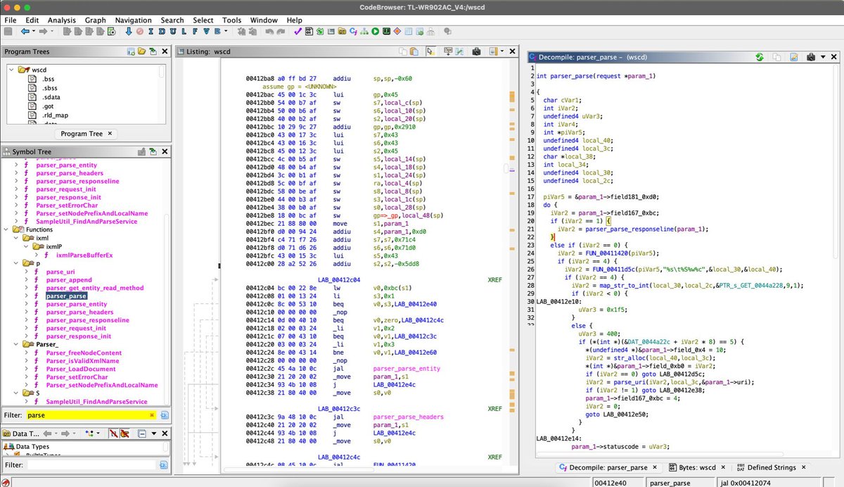 0xor0ne's tweet image. On Fuzzing IoT devices with blackbox approach (TL-WR902AC router as example)

Blog: tsmr.eu/blackbox-fuzzi…
Github: github.com/otsmr/blackbox…

#fuzzing #iot