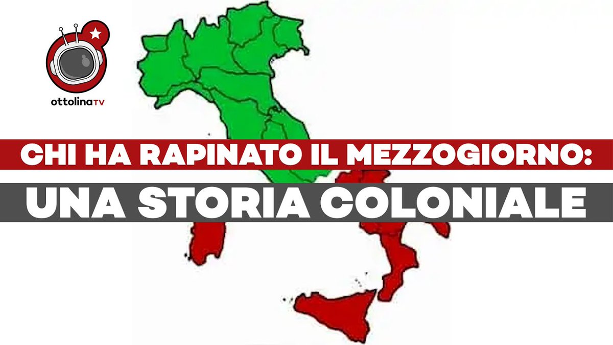 SECESSIONISMO RIVOLUZIONARIO - Chi ha rapinato il mezzogiorno: una storia coloniale

con Angelo Calemme, autore di “La questione meridionale dall'unità d'Italia alla disgregazione europea'

>> ottolinatv.it/2024/05/30/sec…

#Sud #autonomiadifferenziata #secessione #rapina