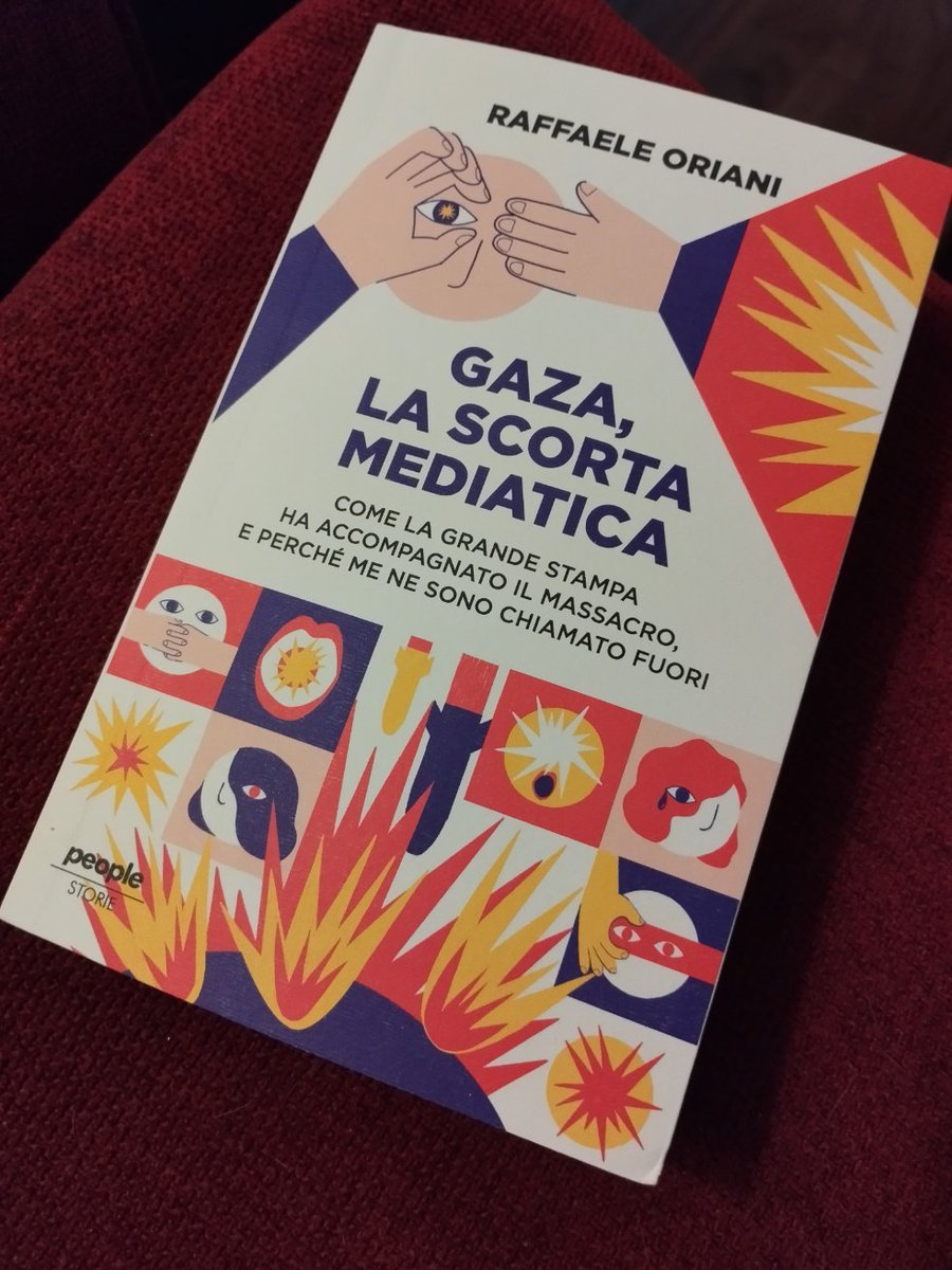 riccardo cucchi (@cucchiriccardo) on Twitter photo "Non si documenta, non si denuncia, così si accompagna uno sterminio."
<a href="/rafforiani/">raffaele oriani</a> è un ex giornalista del Venerdì di Repubblica. Ha lasciato per non essere parte della "scorta mediatica ad un massacro".
#buongiorno con un libro, necessario e duro.
#Rafah
#31maggio
@Peoplepubit "Non si documenta, non si denuncia, così si accompagna uno sterminio."
<a href="/rafforiani/">raffaele oriani</a> è un ex giornalista del Venerdì di Repubblica. Ha lasciato per non essere parte della "scorta mediatica ad un massacro".
#buongiorno con un libro, necessario e duro.
#Rafah
#31maggio
@Peoplepubit
