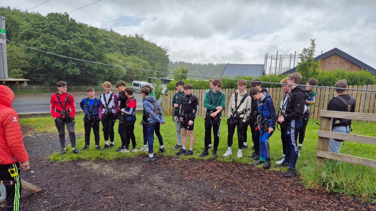 🎉2ND YEAR TOUR🎉 The 2nd years had a fantastic end of year tour to Wildlands. The students enjoyed zip n’ trek and escape room activities. Thank you to their year head, Mr. Mulryan for organising the tour and for his work all year with the 2nd years. #endofyeartrip